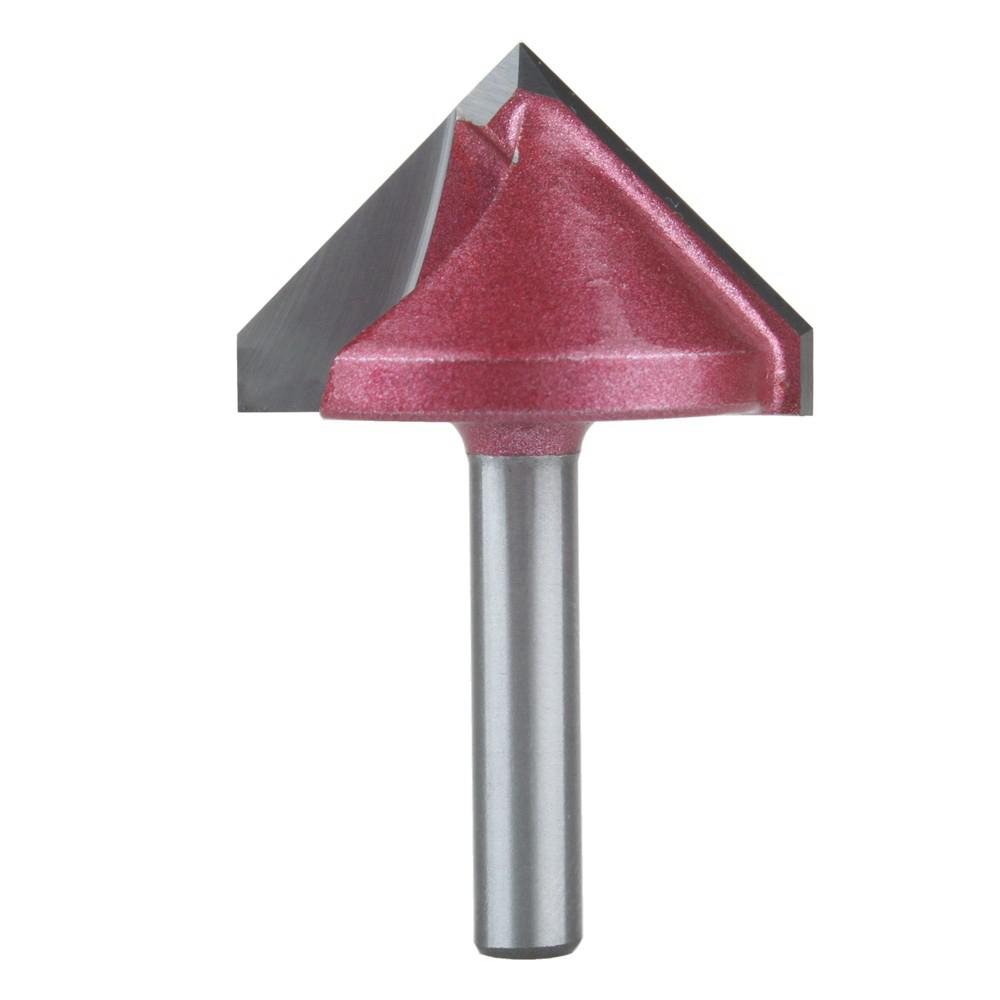 EU_HOZLY 32mmx90 Degree (CEDxDegree) 6mm 3D V Shape Milling Wood Cutter Knife,CNC Router Bit Engraving Machine Knives Tool