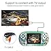 JOYSIR Handheld Game Console, Handheld Video Game Console Game Player, 3.0 Inch LED Screen 16 Bit System With 110+ Classic Games, Good Gifts For Kids to Adult. (light green)
