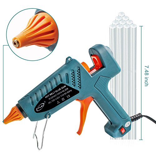 Hot glue gun kits, 10pcs glue sticks high temperature m…