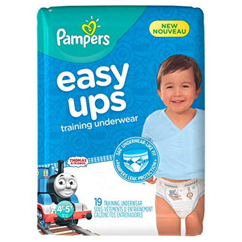Pampers Easy Ups Training Underwear Boys Size 4T5T (Size 6), 19 Count