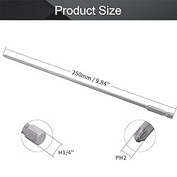 Utoolmart Phillips Screwdriver Bits, 4PH2 Magnetic