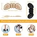 FAONIE Updated 2020 Version [5 Pairs] Heel Cushion Inserts Heel Grips Heel Pads-Suitable for Any Shoes Reusable Adhesive
