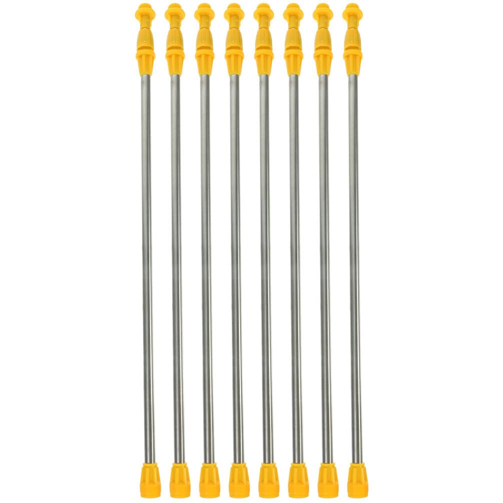 Yardwe Stainless Steel Spray Rod 17.7 Inch Telescopic Garden Sprayer Pole Extendable Sprayer Wand for Tree and Lawn Spraying with Durable Metal Construction