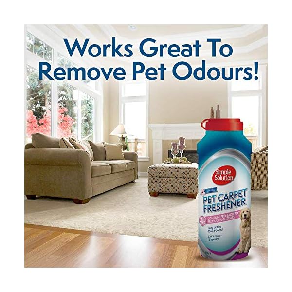 Simple Solution Pet Carpet Freshener with Enzymatic Cleaning Granules