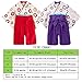 LIVEBOX Infant Baby Girls Infinity Japanese Kimono Cotton Toddler Romper(70: 3~9 months,Purple)