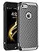 BENTOBEN iPhone 6 Plus Case, iPhone 6S Plus Case, 2 in 1 Slim Laminated with Carbon Fiber Texture Shockproof Protective Case for iPhone 6S Plus/6 Plus,Black