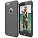 elago® [Slim Fit][Soft Feel Dark Gray] - [Light][Minimalistic][True Fit] – for iPhone 6/6S Plus
