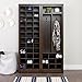 Prepac Space-Saving Entryway Organizer with Shoe Storage, Espresso