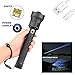 Telescopic USB Zoom Waterproof Camping Flashlight,5 Modes 90000 Lumens Xhp70 Xhp50 Rechargeable Water Resistant Handheld LED Light Best Camping, Outdoor, Emergency, Everyday Flashlights (Xhp70)