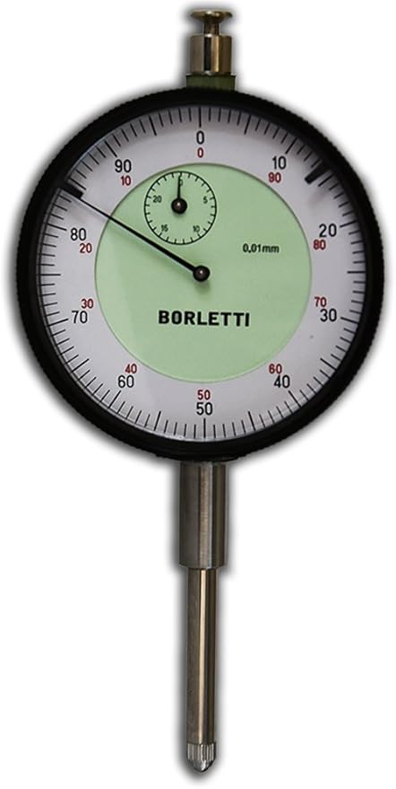Comparateur Centésimal à Cadran BORLETTI SC40/O - Course 3 Mm - Précision Mécanique