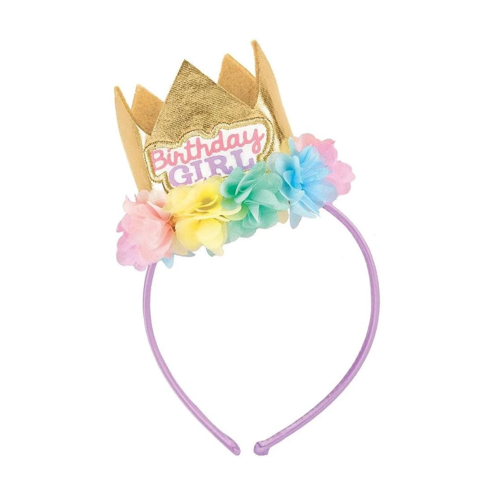 Amscan 252107 Headband Girls 1St B-Day Nov