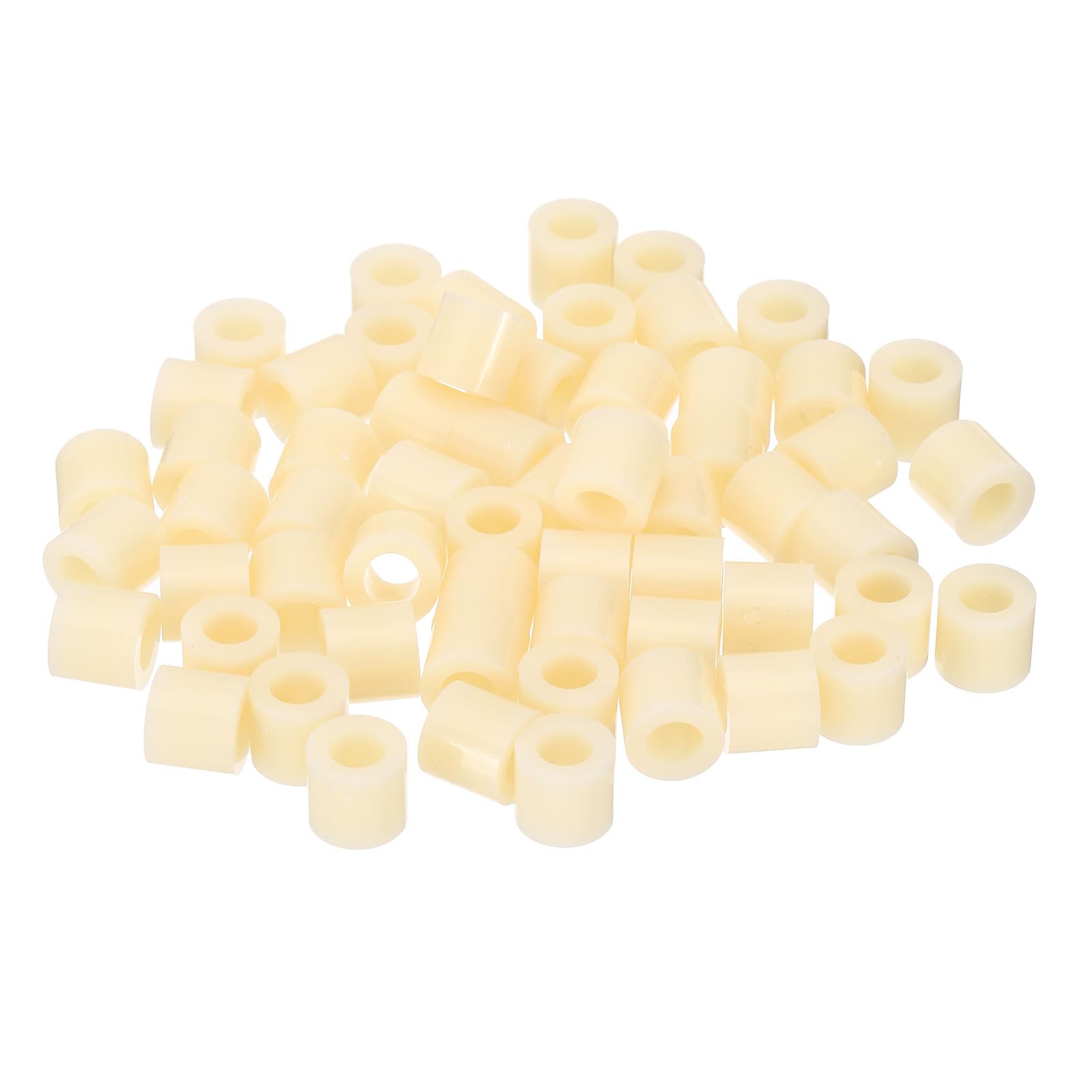 PATIKIL M6 Round Spacer Washer Set, 60 Pcs ABS Plastic Spacer Washer 6.2mm ID, 11mm OD, 10mm Length for M6 Screws — image 1