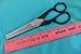 Strange Vintage scissors shears ?? 3 blade ? pinking ? shredding cuts a strip ?