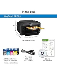 Workforce WF 7210   Impresora de inyección de tinta de formato ancho, Negro