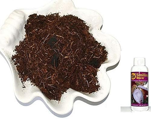 Half Quart - Organic Potting Soil, Potting Compost Mix for Dwarf Banana Tree Plant, 4 Ingredients with Charcoal + Bottle of Liquid Worm Castings Fertilizer. Get it in 3-9 Business Days