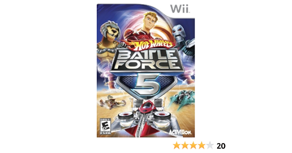 hot wheels battle force 5 nintendo wii