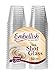 Embellish Crystal Clear Hard Plastic 1oz Clear Shot Glass Pack Of 50
