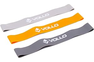 Vollo Kit 3 Mini Faixas de Exercício