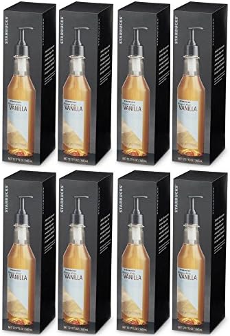 Starbucks Sugar Free Vanilla Syrup 12 FL Oz (8 Pack)