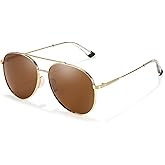 SODQW Tangle Free Aviator Sunglasses for Women Polarized Sun Glasses With UV Protection 2026 Fasion Trendy Shades