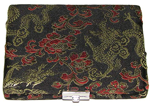 4-Reed Contra Bassoon Reed Case Silk (Black/Gold)