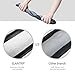 Elantrip Leather Steering Wheel Cover 14 1/2 inch to 15 inch Universal Anti Slip Odorless Cool for Car Truck SUV Jeep Black