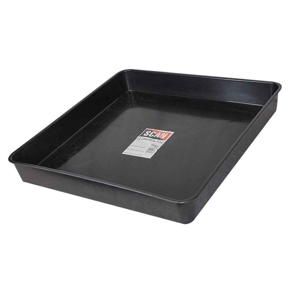 Scan SCASCTRAY28 28 Litre (6.1gal) Drip Tray / Garden Tray 60 x 60 x 7 cm (24 Inch)