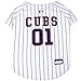Official MLB Chicago Cubs Pet Jersey for Dogs & Cats, Size Small - Stylish Baseball Jersey for Your Furry Fan- Show Off Team Spirit with The Perfect Fan Apparel Gear for Pet, Dog & Cat