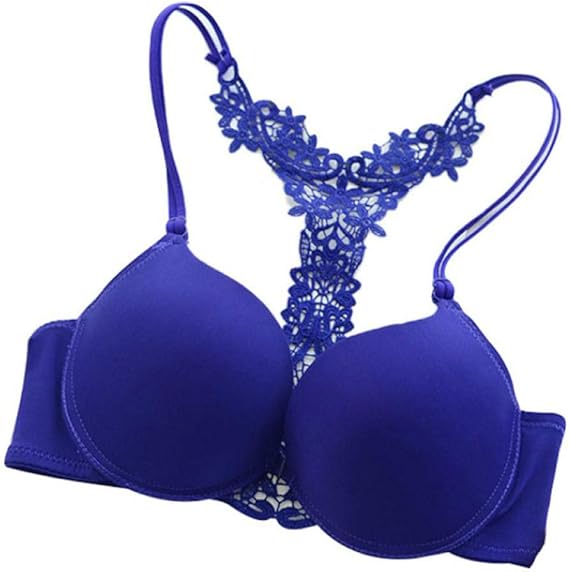 LFHHT Bequemer Bhnahtloser Sexy Frontknopf-BH Push-Up Unterwäsche