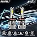 FANTELI 9006/HB4 LED Headlight Bulbs All-in-One Conversion Low Beam/Fog Driving Lights Kit - 72W 8000LM 6000K Cool White Lamp Replacments - 1 Years Warranty