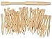 PREXWARE Bamboo Party Forks for Party Buffet Mini Forks 3.5 Inch 100 Ct.