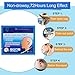 KONGDY 100 Counts Motion Sickness Patches for Kids Adults, Seasick Patches for Cruise with Waterproof and Non Drowsy, Sea Sickness Patches Behind Ear