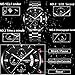 NIBOSI Men's Watches Luxury Fashion Casual Dress Chronograph Waterproof Military Quartz Wristwatches for Men Stainless Steel Band Black Color
