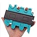GJLX Contour Gauge Duplicator 5 Inch Plastic Profile Copy Gauge Contour Gauge Duplicator Standard Wood Marking Tool Tiling Laminate Tiles General Tools