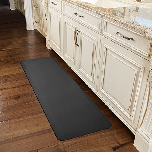 Smart Step Home Collection 66 Inch By 20 Inch Classic Mat Black
