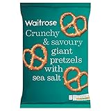 Giant Pretzels with Sea Salt Waitrose 200g