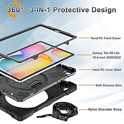 BRAECNstock Samsung Galaxy Tab S6 Lite Case 10.4