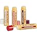 Burt's Bees Beeswax Bounty Assorted Fruit Lip Balm Holiday Gift Set, 4 Lip Balms - Wild Cherry, Pink Grapefruit, Coconut & Pear and Strawberry
