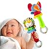 HUADADA-2-Pack-Rattles-Shaker-Soft-Baby-Instruments-Sensory-Toy-Cute-Stuffed-Animal-Toy-Infant-Developmental-Hand-Grip-for-3-6-9-12-Months HUADADA 2 Pack Rattles Shaker Soft Baby Instruments Sensory Toy Cute Stuffed Animal Toy Infant Developmental Hand Grip for 3 6 9 12 Months