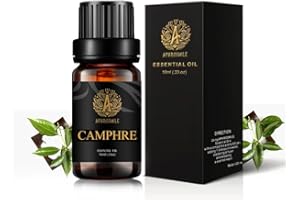 Aromatherapy Camphre Essential Oil, 0.33oz-10ml Therapeutic Grade Camphre Fragrance Essential Oil for Diffusers, Humidifier, 