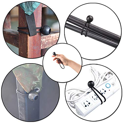 Ziyero 20 stuks multifunctionele tentzeilclips, zeilclips, krokodillenmond, clipset, licht, zeer sterk, voor camping… - Image 5