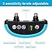 AHJDL Bark Collar Newest Upgrade Version No Bark Collar Rechargeable Anti bark Collar with Beep Vibration and No Harm Shock Smart Detection Module Bark Collar for Small Medium Large Dog