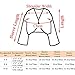 SK Studio Girls Princess Faux Fur Flower Bolero Shrug Party Wedding Dress Up Ivory