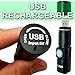 Bright Eyes 300 Lumen USB Rechargeable Water Resistant Bike Light - Headlight and Tail LED Set