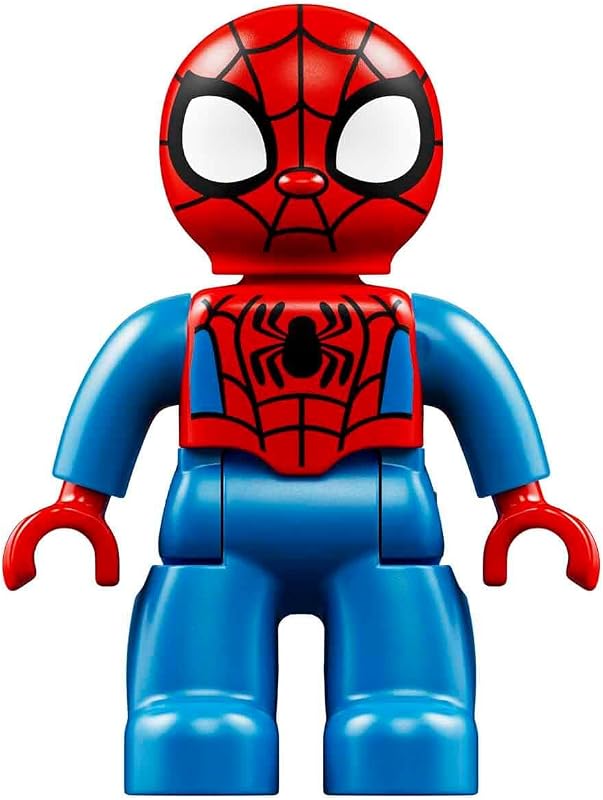 Duplo Marvel Arachnocuartel do Spidey e a sua Superequipa – Super-heróis de brinquedo com mota e 3 figuras – Jogo Educativo para Competências Motoras Finas – Presente para Crianças 2+ Anos – 10464
