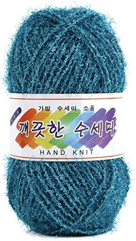 SAMHWA TexScrubber Yarn (Turkey Green, 100% Polyester, 190 Yards)
