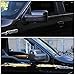Auto Dynasty Compatible with Ford F-150 Smoke Lens Towing Side Mirror Turn Signal Light (Amber LED)