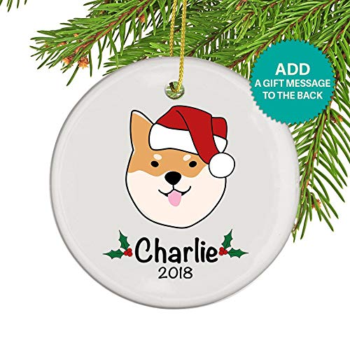 Custom Dog Ornaments Shiba Inu Custom Christmas Ornament Dogs Adoptions Central Custom Dog Ornaments Shiba Inu Custom Christmas Ornament Dogs Adoptions Central