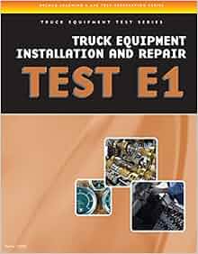 Ase Test Preparation Truck Equipment Test Series Truck