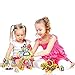 Theefun TY01 82 Pieces Mini Magnetic Blocks Building Tiles Set, 3D Educational Construction Toys for Boys and Girls